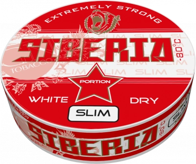 Siberia Slim White Dry Snus